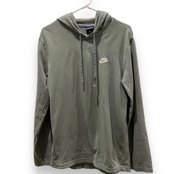 NIKE | Sage Green Lightweight Pullover Hoodie Top | Size Small Women’s - Picture 1 of 7